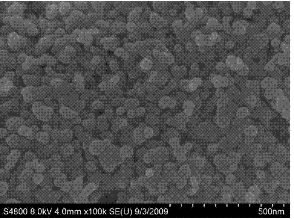 Method for removing methyl blue dye in wastewater