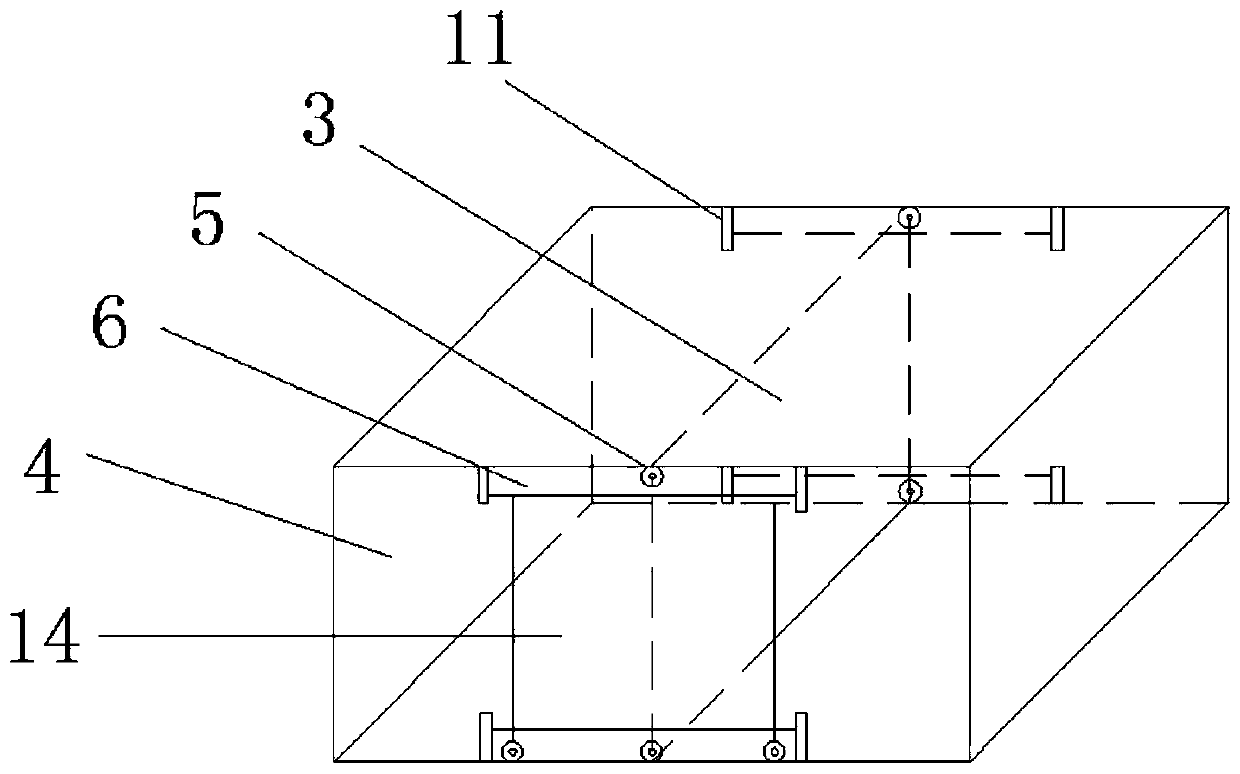 Convenient express cabinet using shared door