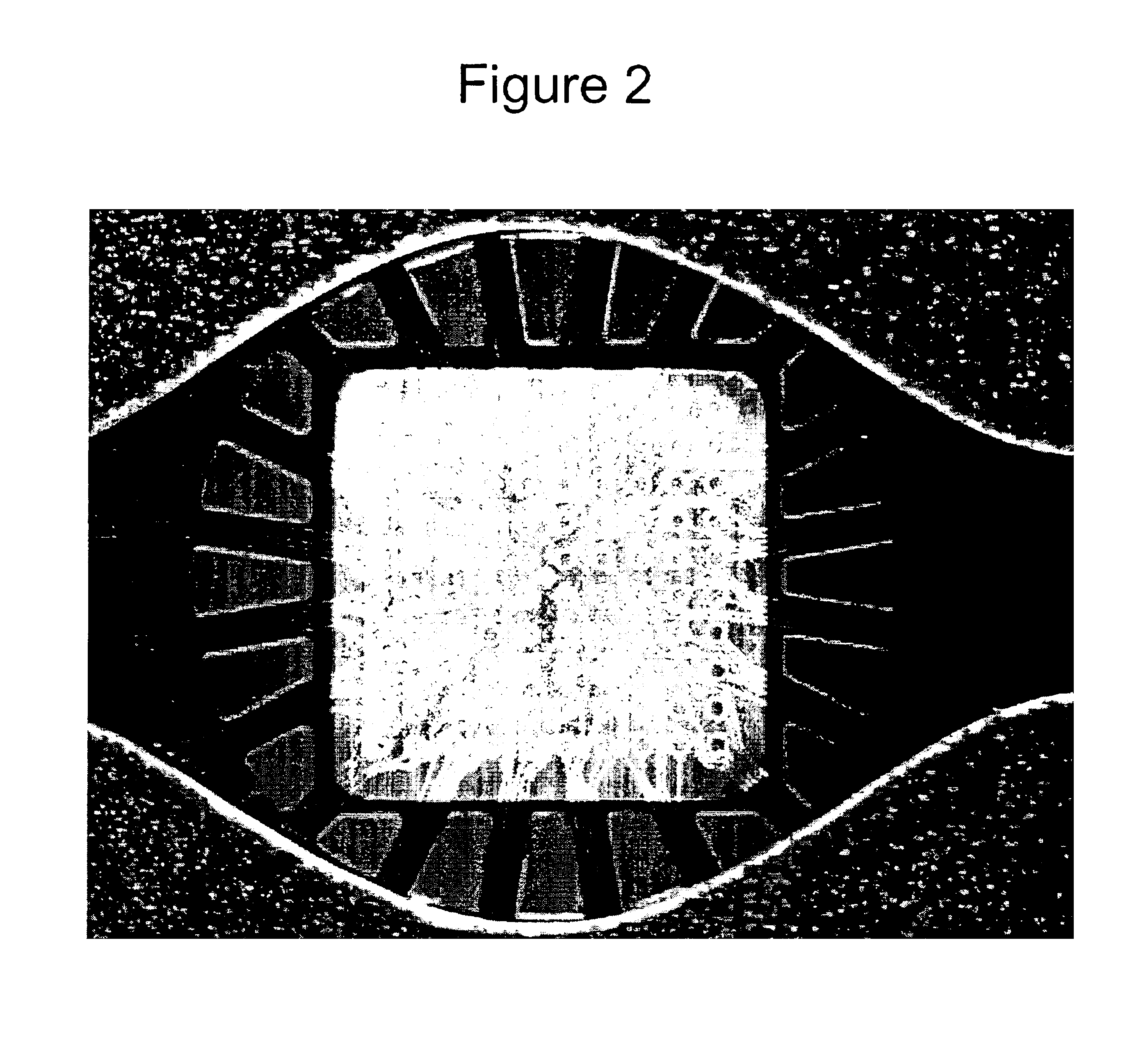 Mesoporous permeation layers for use on active electronic matrix devices