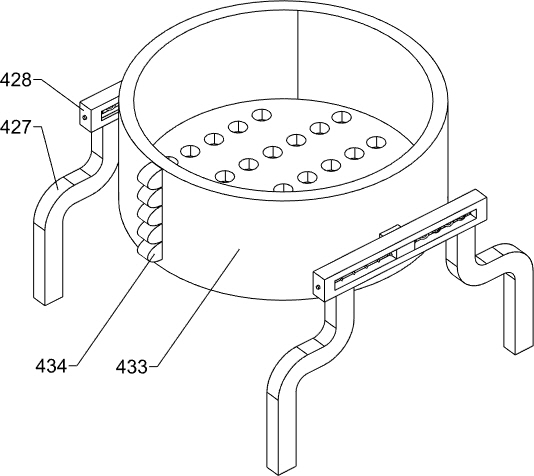 Matcha grinding device for food processing