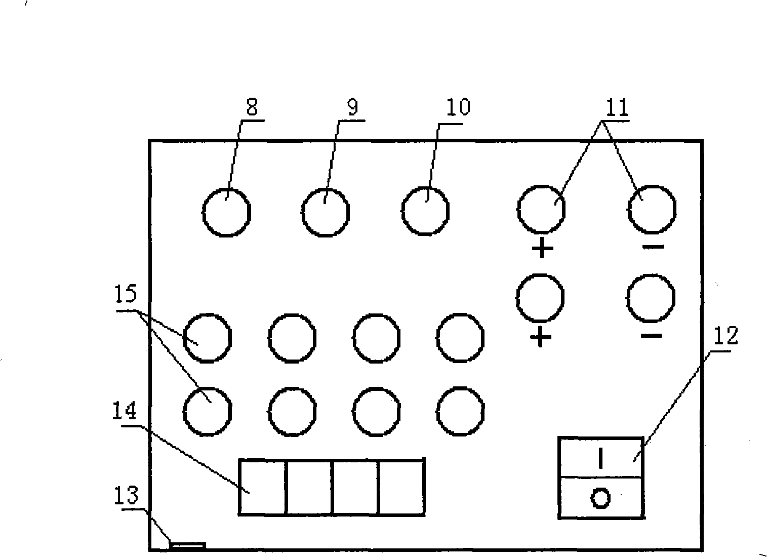 Pile foundation tower-footing impedance measuring apparatus and its method