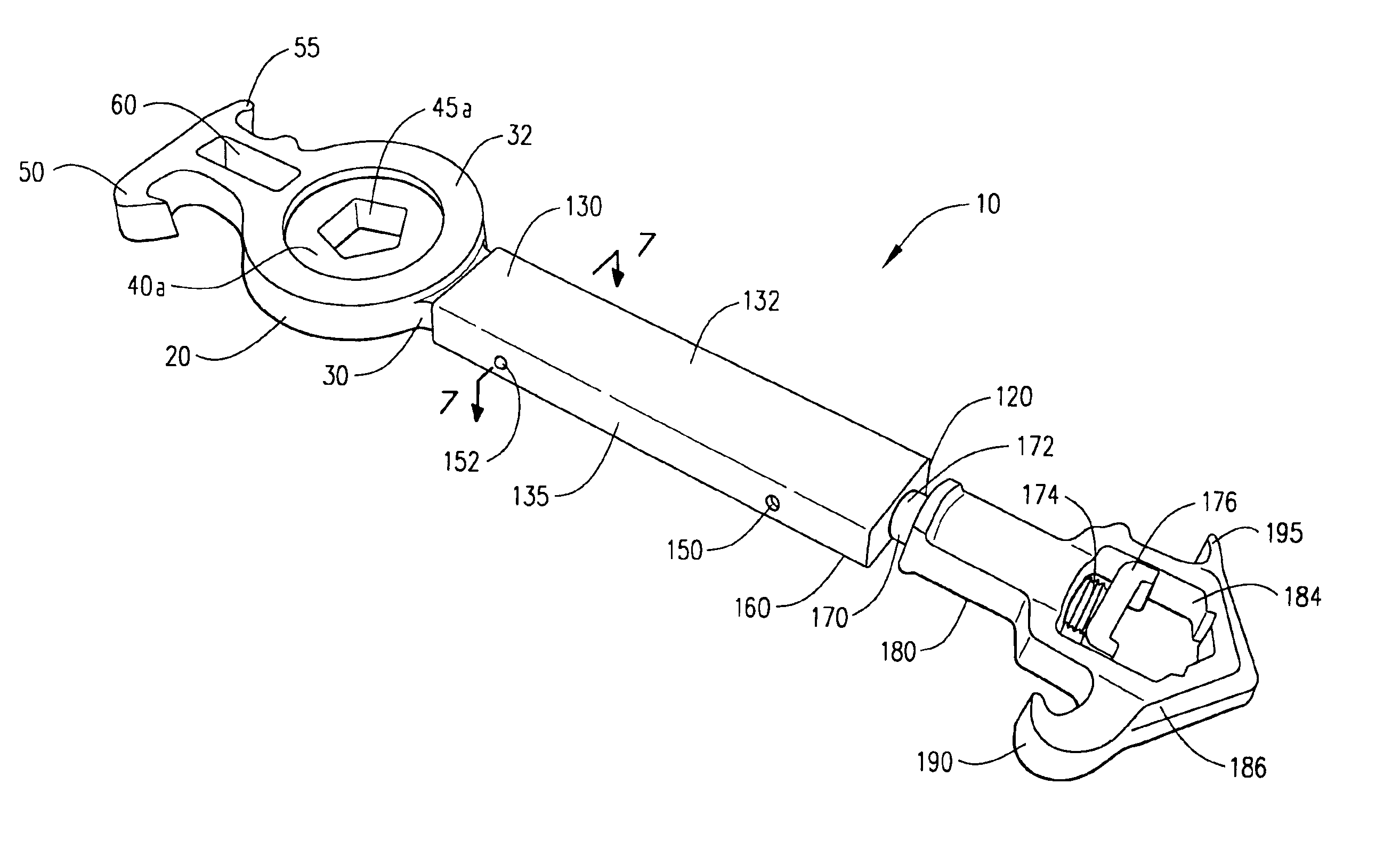 Firefighter's wrench