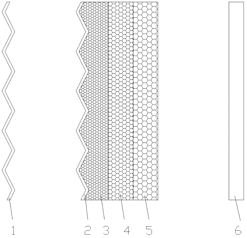 Lightweight filled composite protective structure for space debris