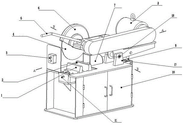 Profile cutting machine