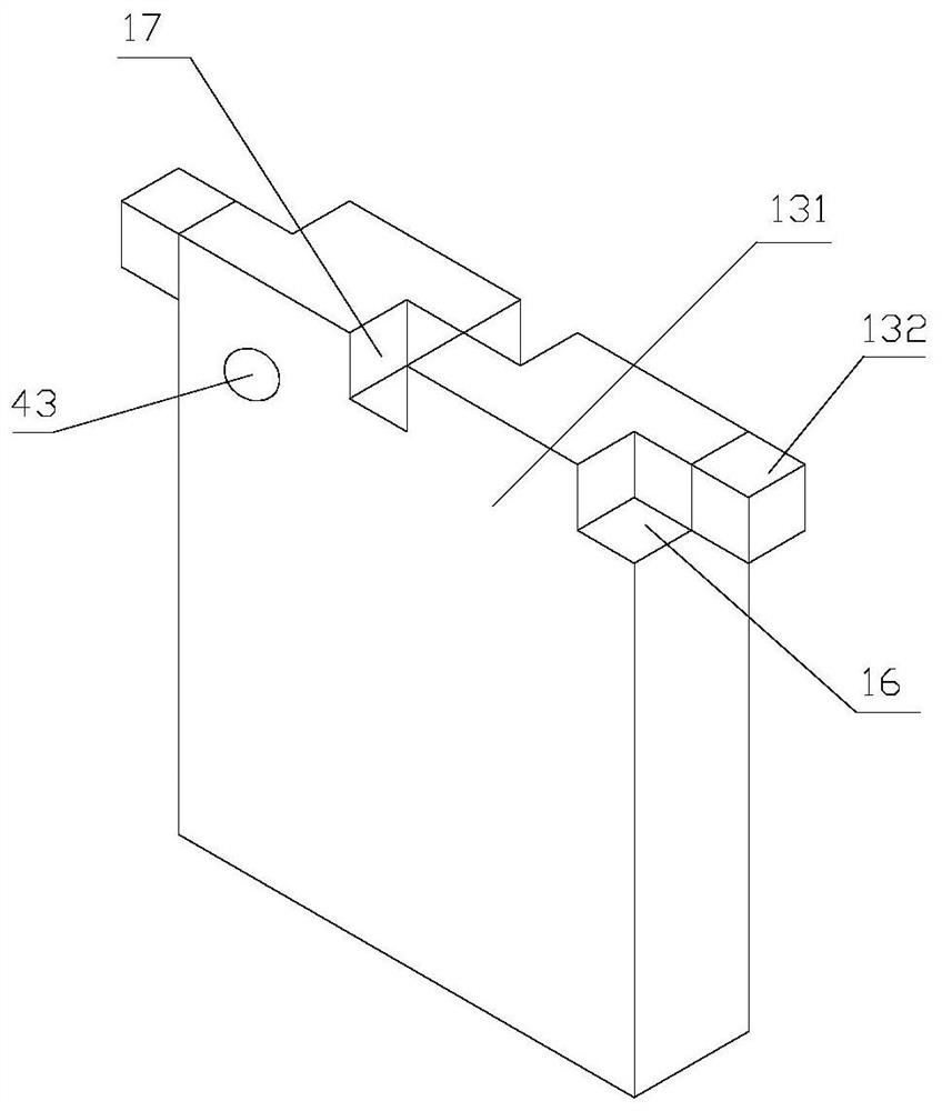 Lightweight high-strength autoclaved aerated concrete block and manufacturing device thereof