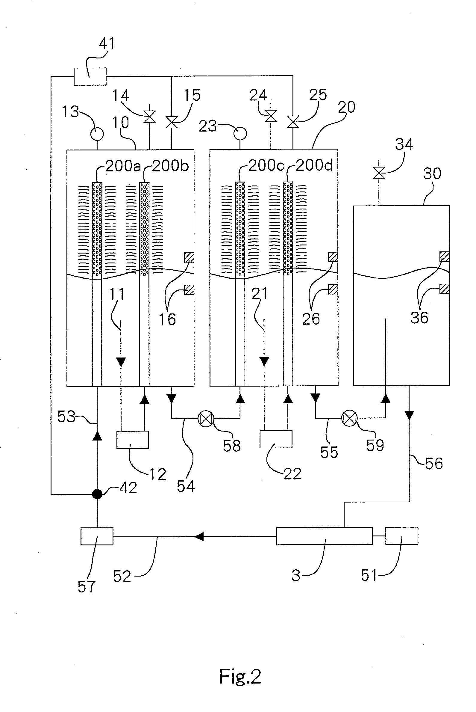 Mixing device for tub