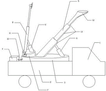 Automatic fruit collecting system