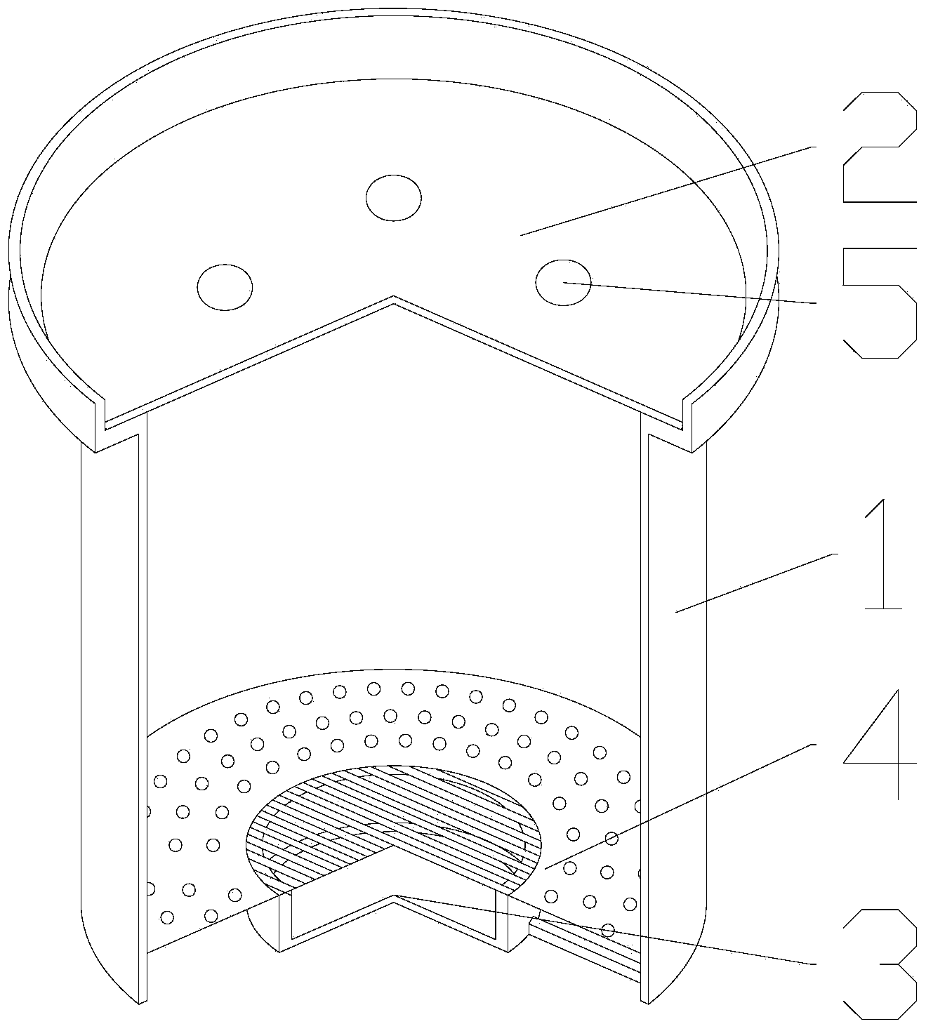 Hornet trapping device