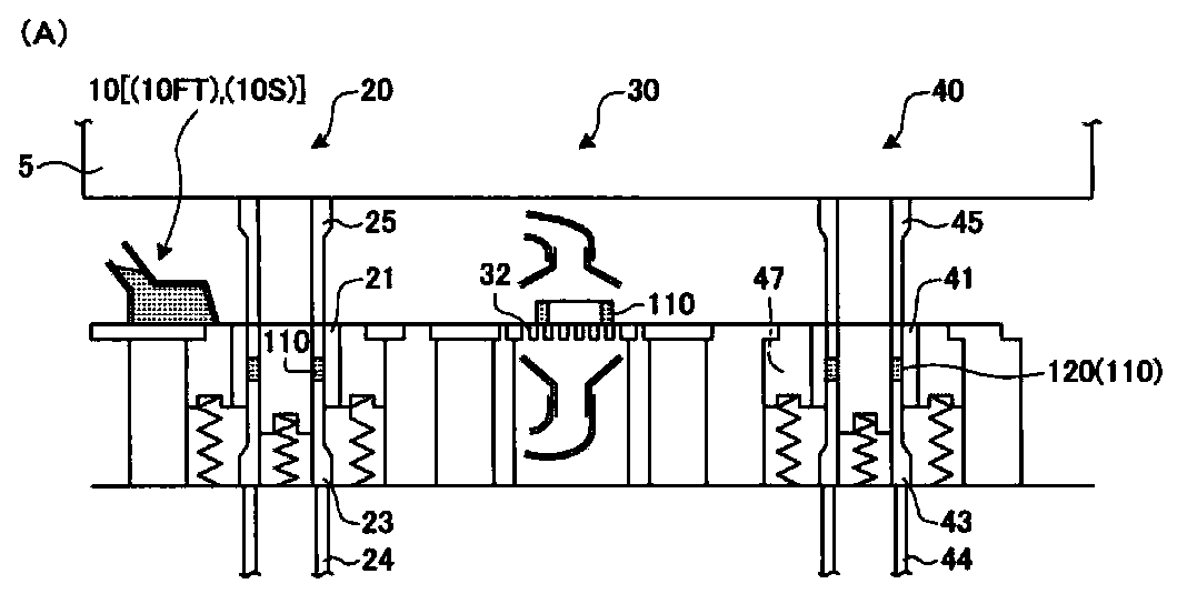 Device for high-density molding and method for high-density molding of mixed powder, and high-density three-layer-structured powder compact