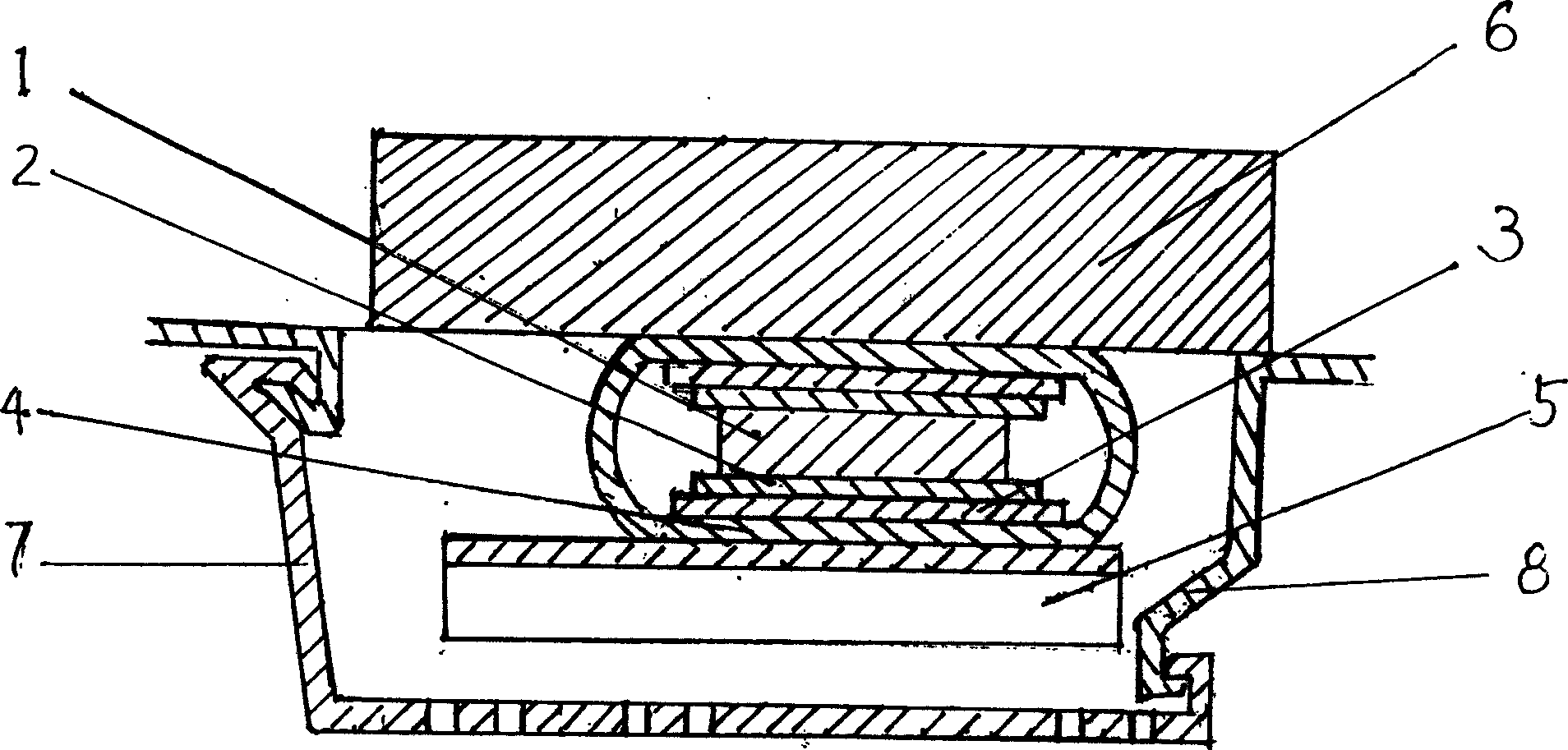 Thermistor heating installation