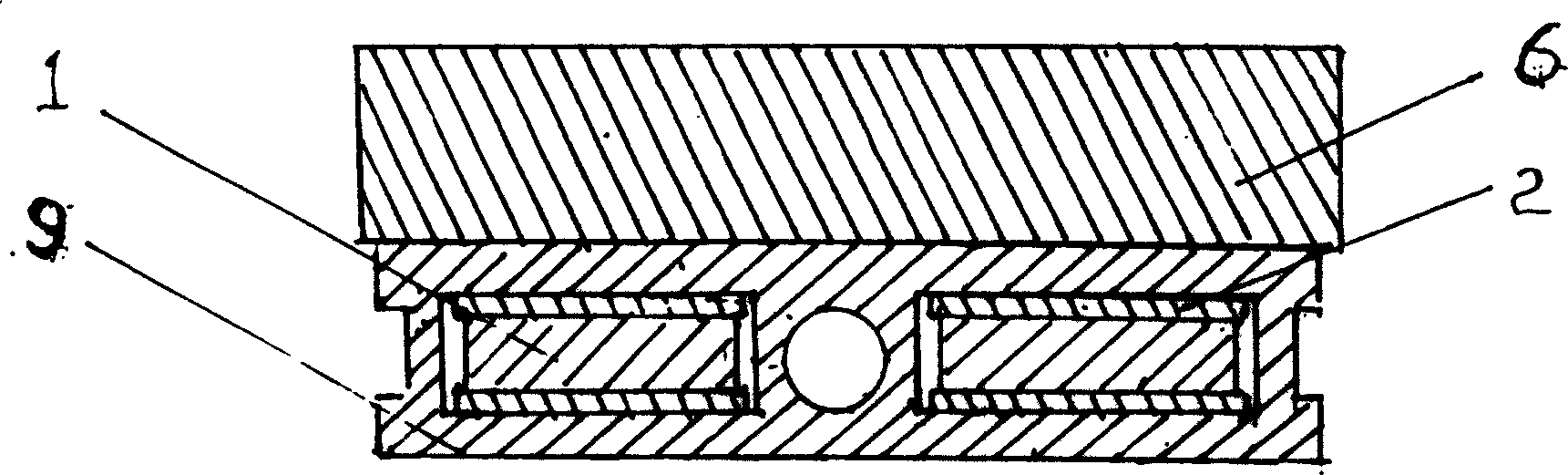 Thermistor heating installation