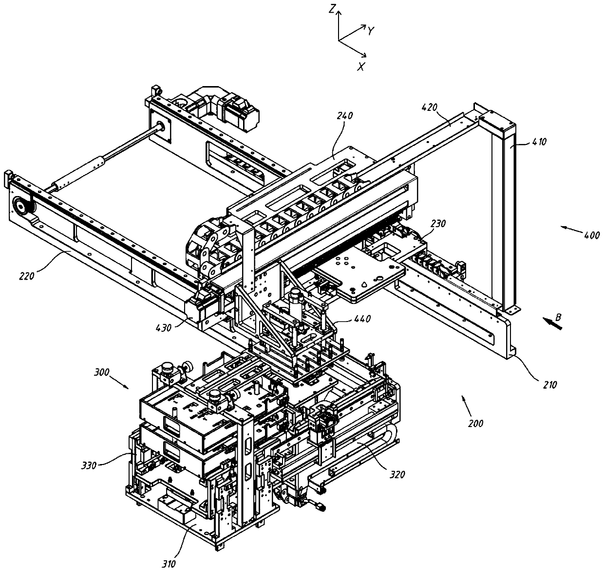 Circulation type bidirectional assembly line