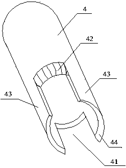 Active-passive expansion hook type anchor rod