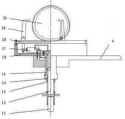 An automatic coconut cutting machine