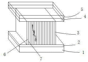 Multi-heterojunction interface perovskite solar cell and preparation method thereof