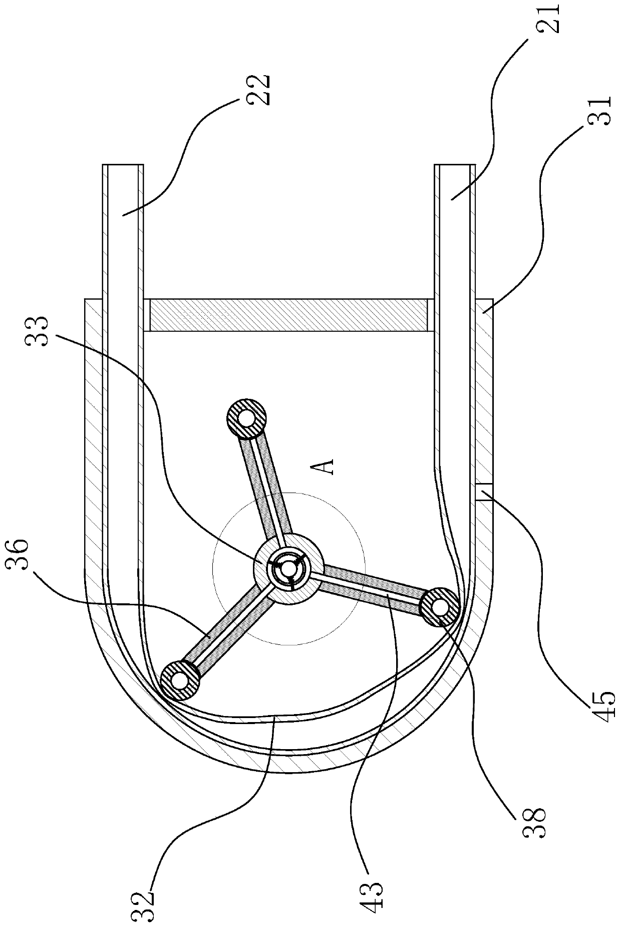 Peristaltic pump for clothing ironing and setting machine