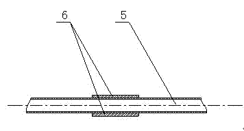 Shell and tube sewage heat exchanger