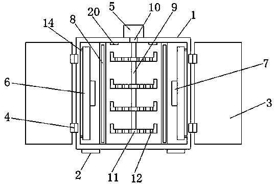 Medical instrument drying device