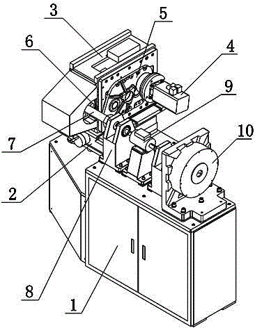 Gear reducer running-in test device