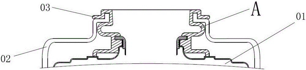 Comprehensive shock absorbing and noise reducing device of motor