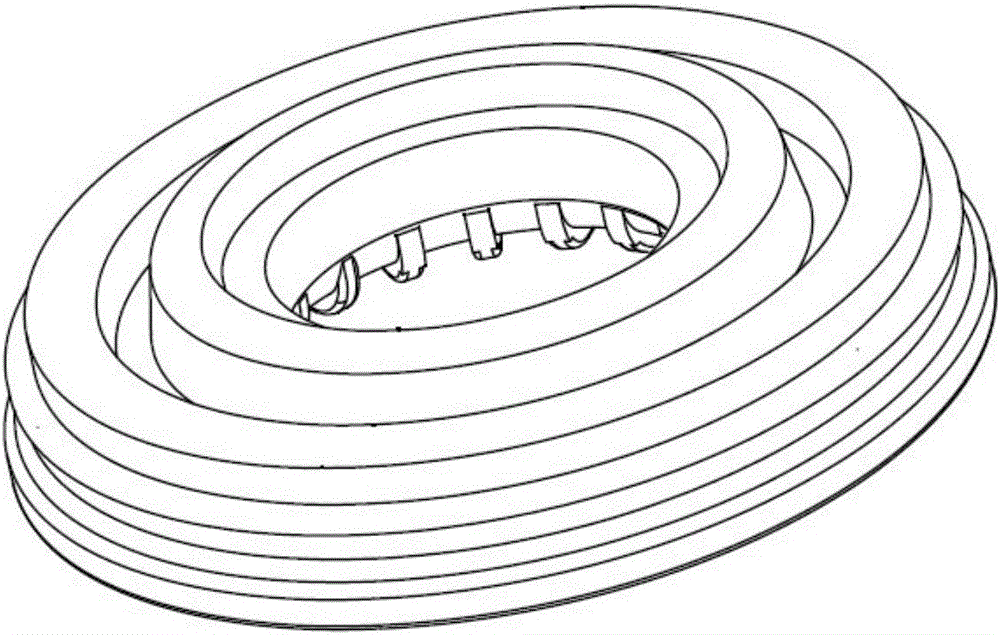 Comprehensive shock absorbing and noise reducing device of motor