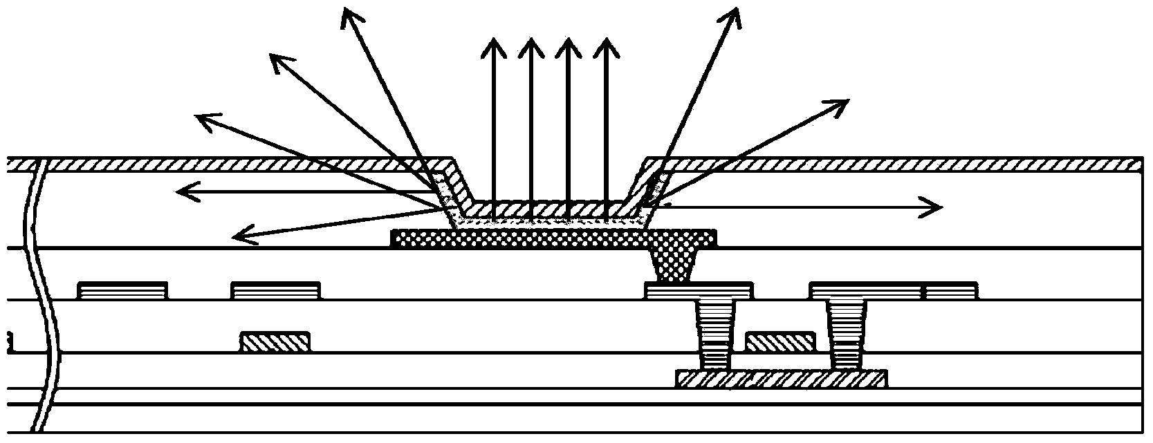 Organic lighting structure