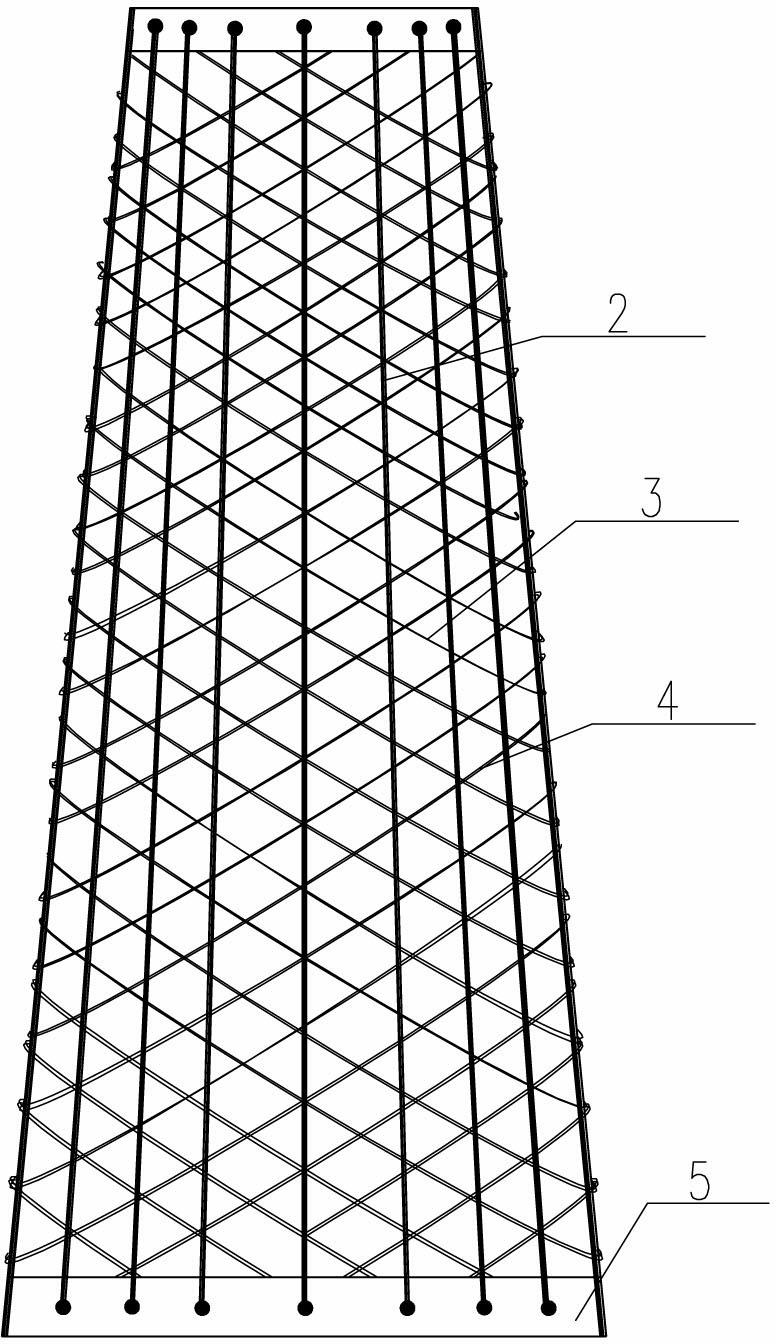 Cement-based composite rod