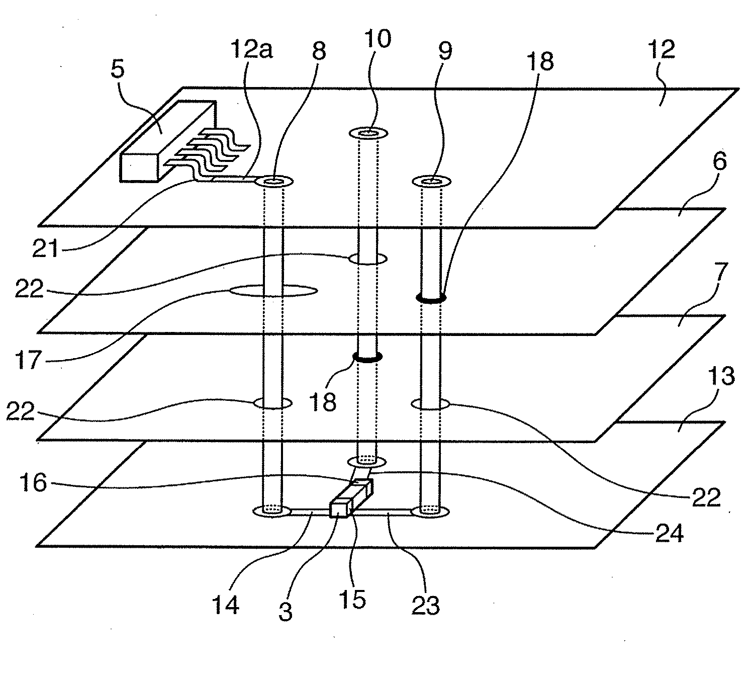 Multilayer print circuit board