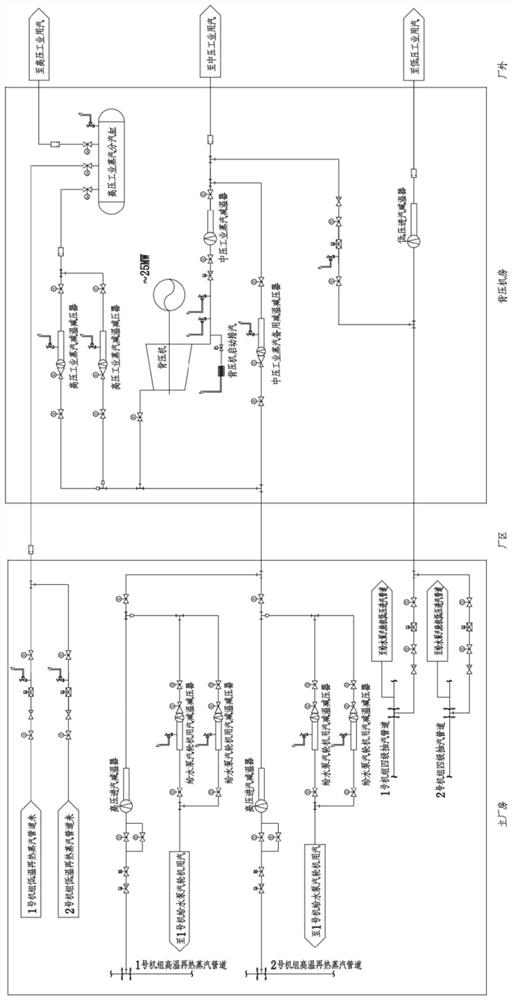 Water-heat-power cogeneration system and method based on seawater desalination and cascade energy consumption