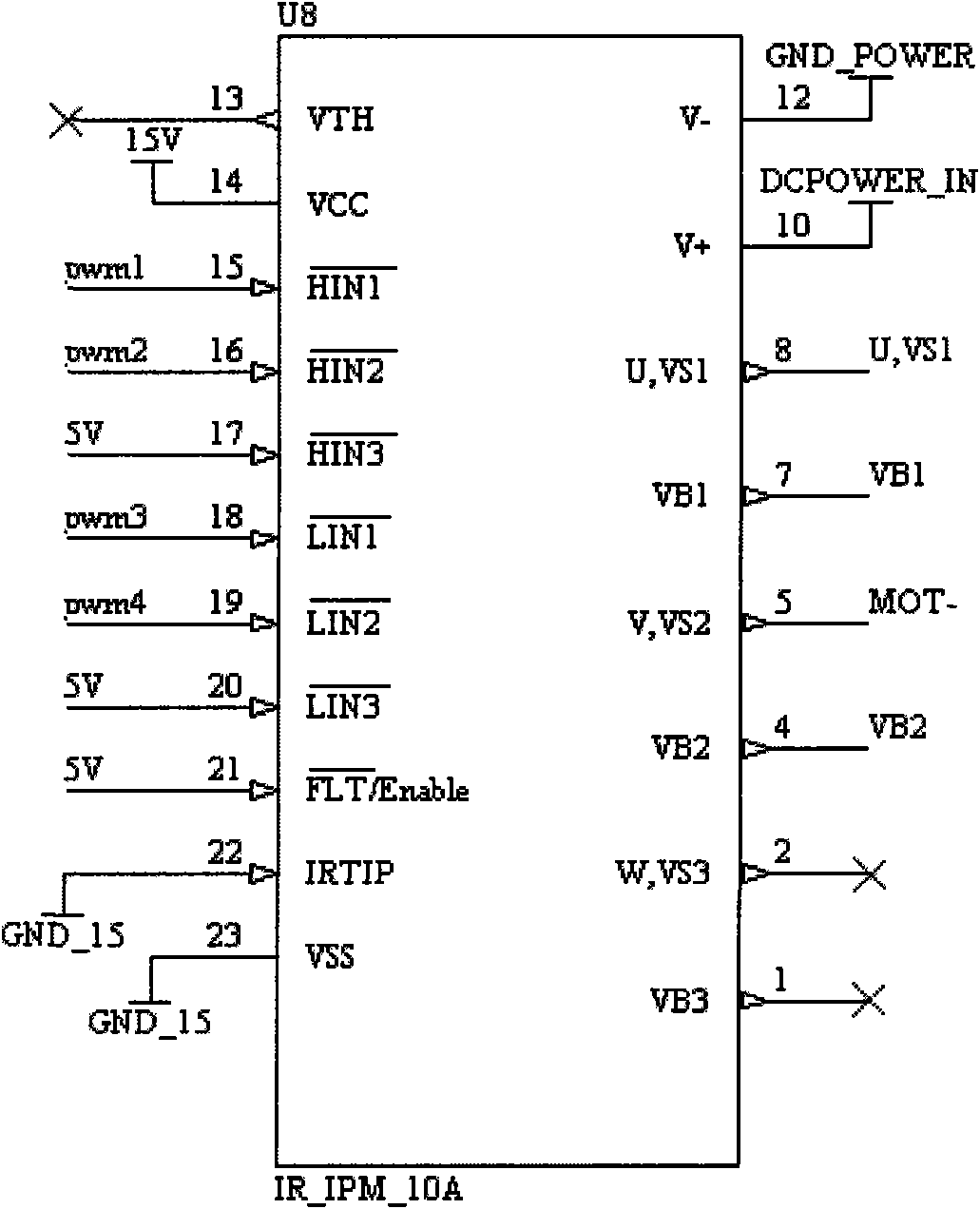 Full digital driving controller of permanent magnetic linear voice coil motor used for direct driving valve