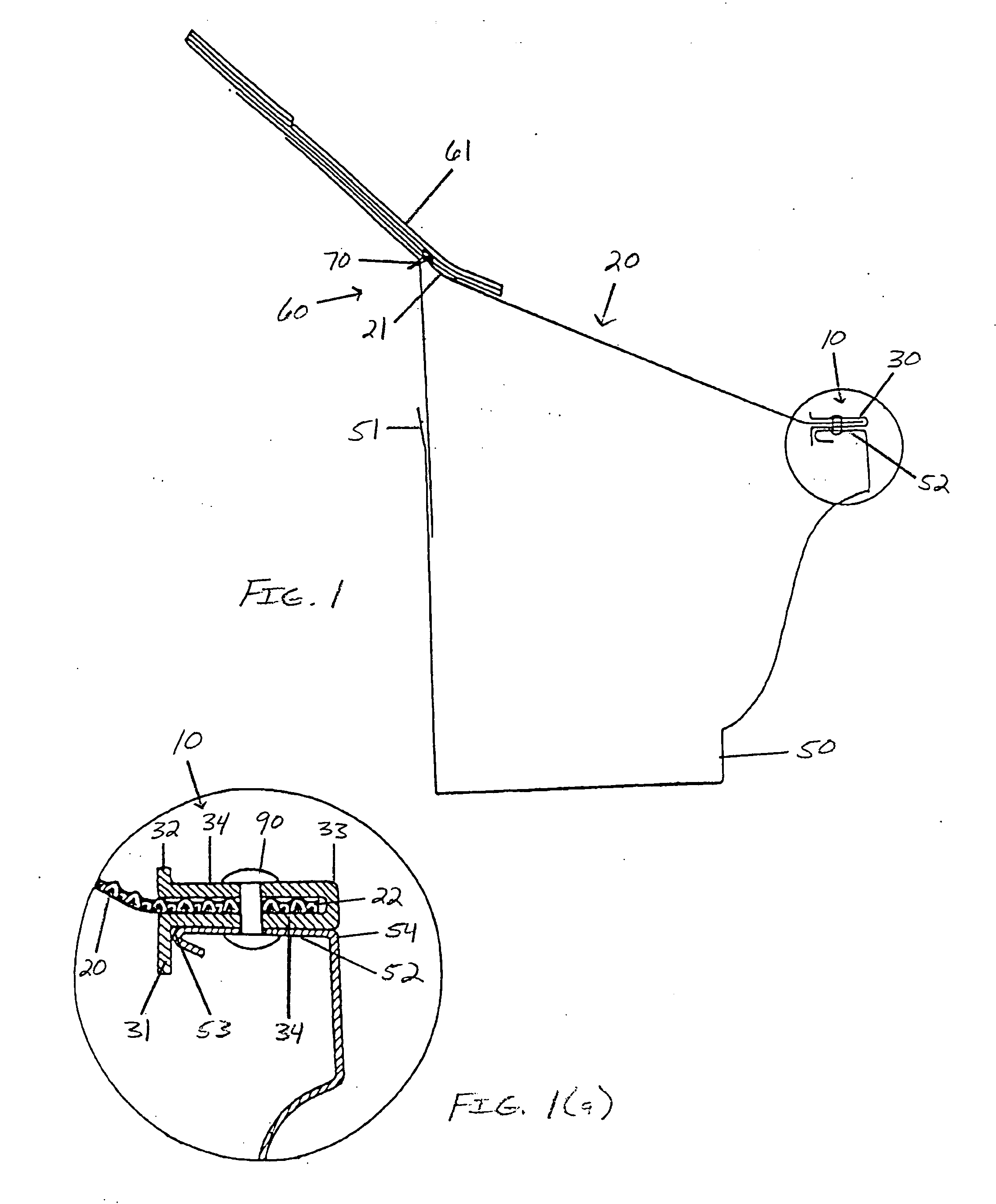 Gutter screen assembly with water tension breaker