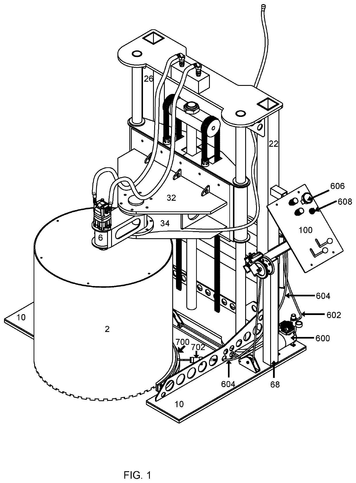 Heavy equipment concrete core drill bit stabilizer