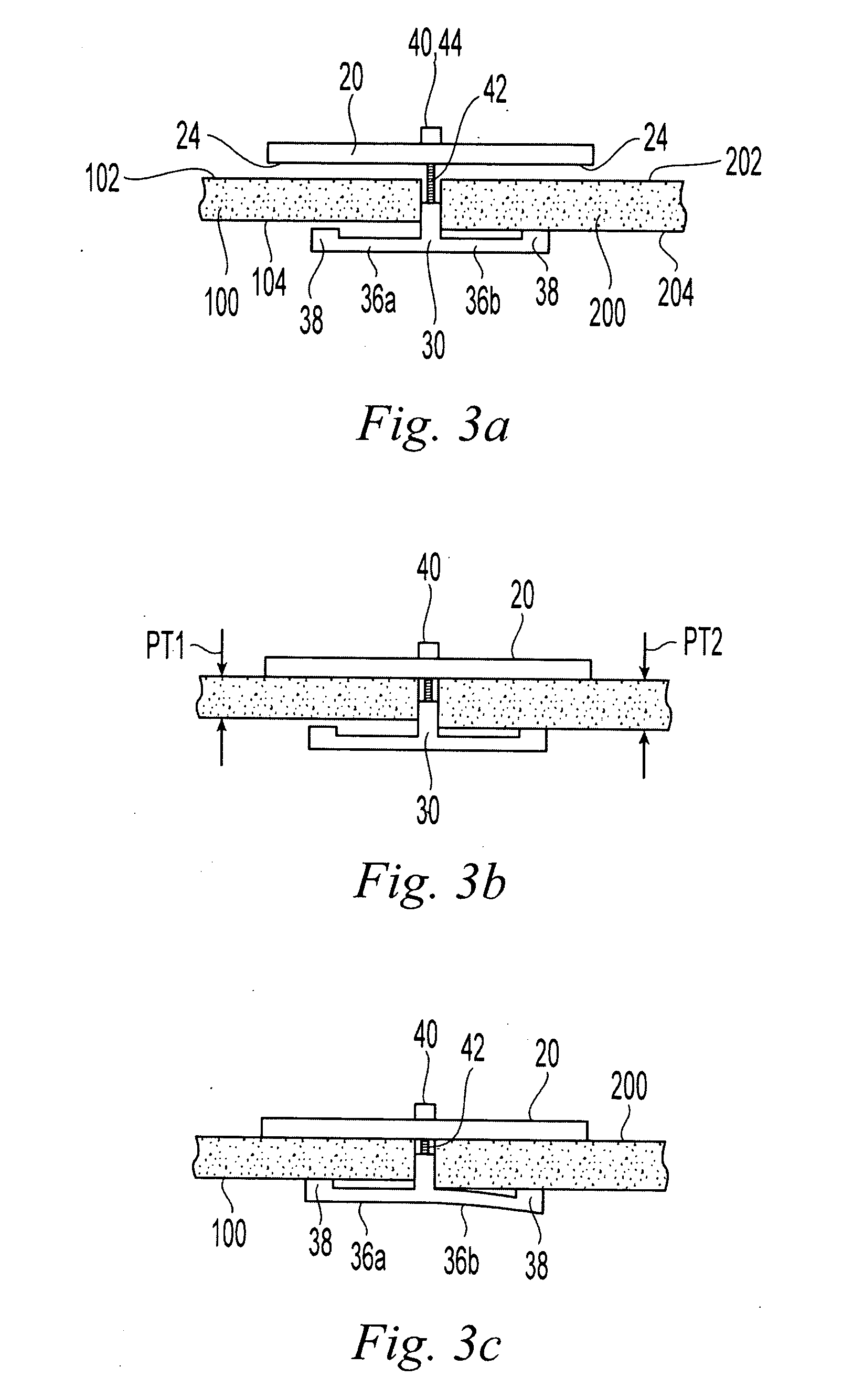 Planarizing panel clip and method of use