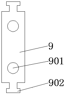 Highway barrier automatic retracting and releasing device