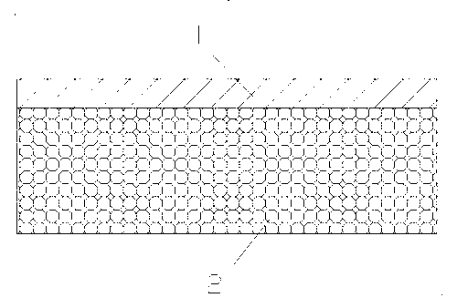 Microcrystal foamed ceramic composite brick