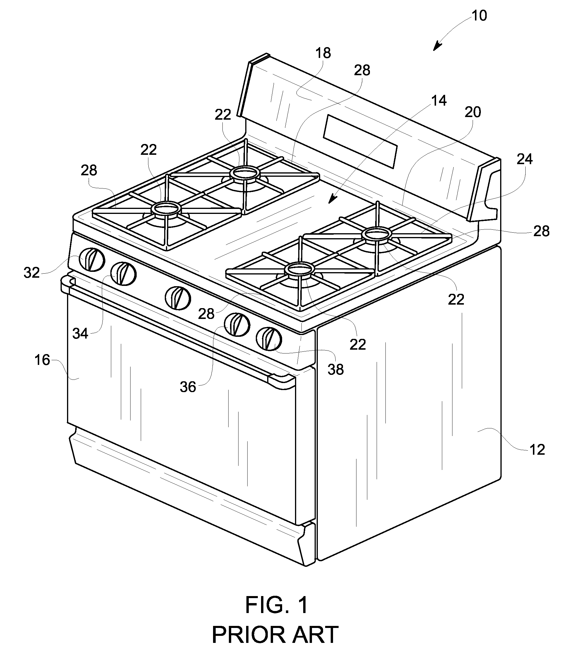 Hybrid gas surface burner