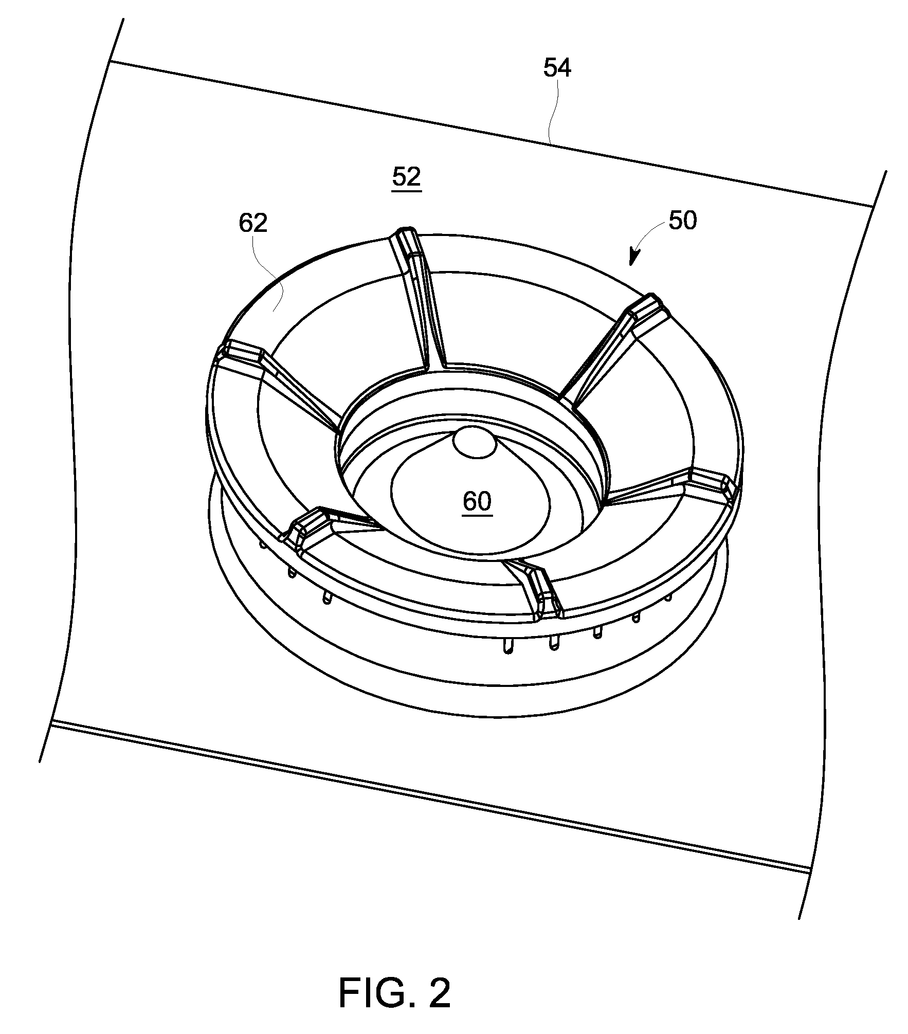 Hybrid gas surface burner