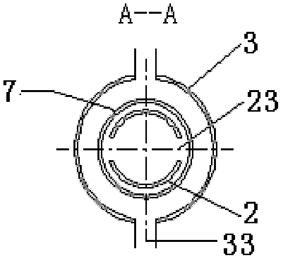 Liquid and solid fluidized bed sorting machine for three products and working method thereof