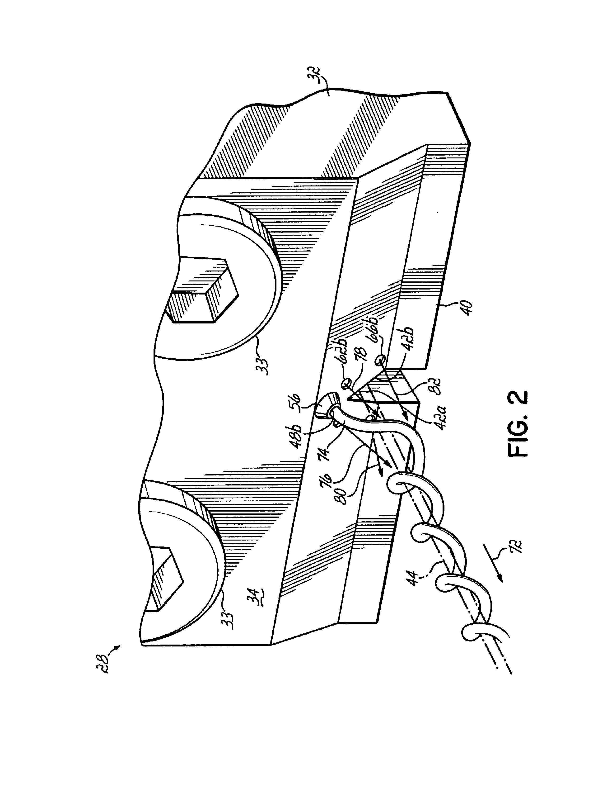 Module, nozzle and method for dispensing controlled patterns of liquid material