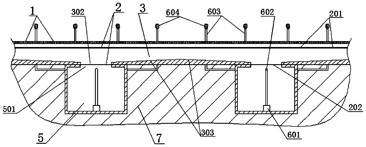 Garden road with rainwater recovery, filtration and reuse functions