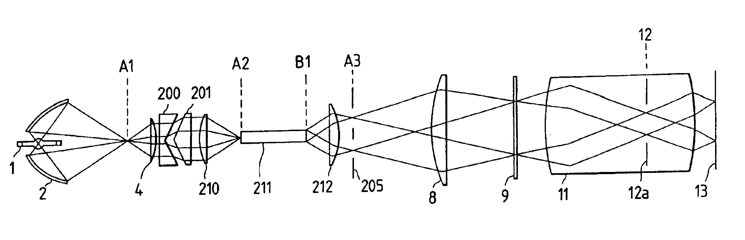 Projection exposure apparatus