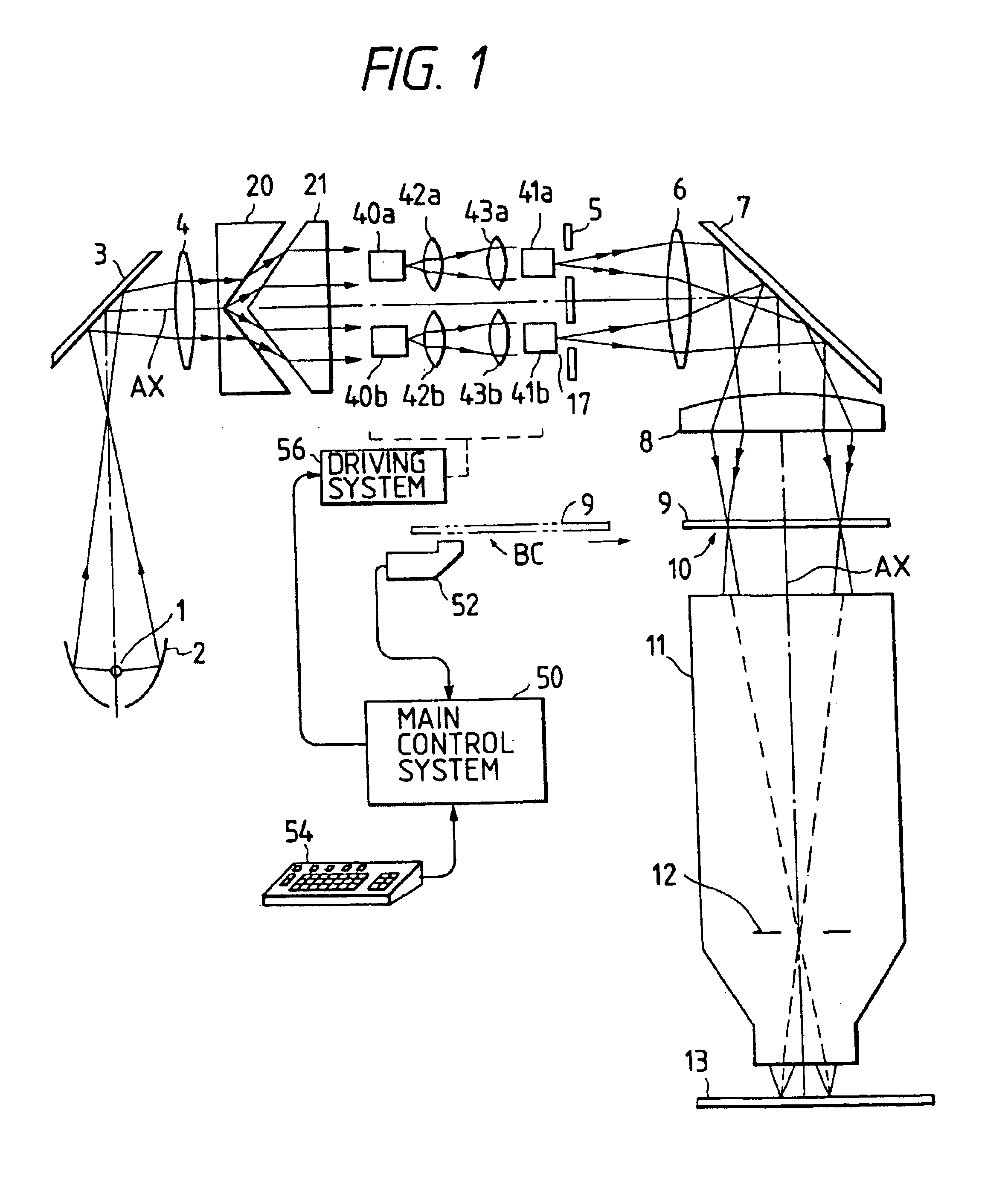 Projection exposure apparatus