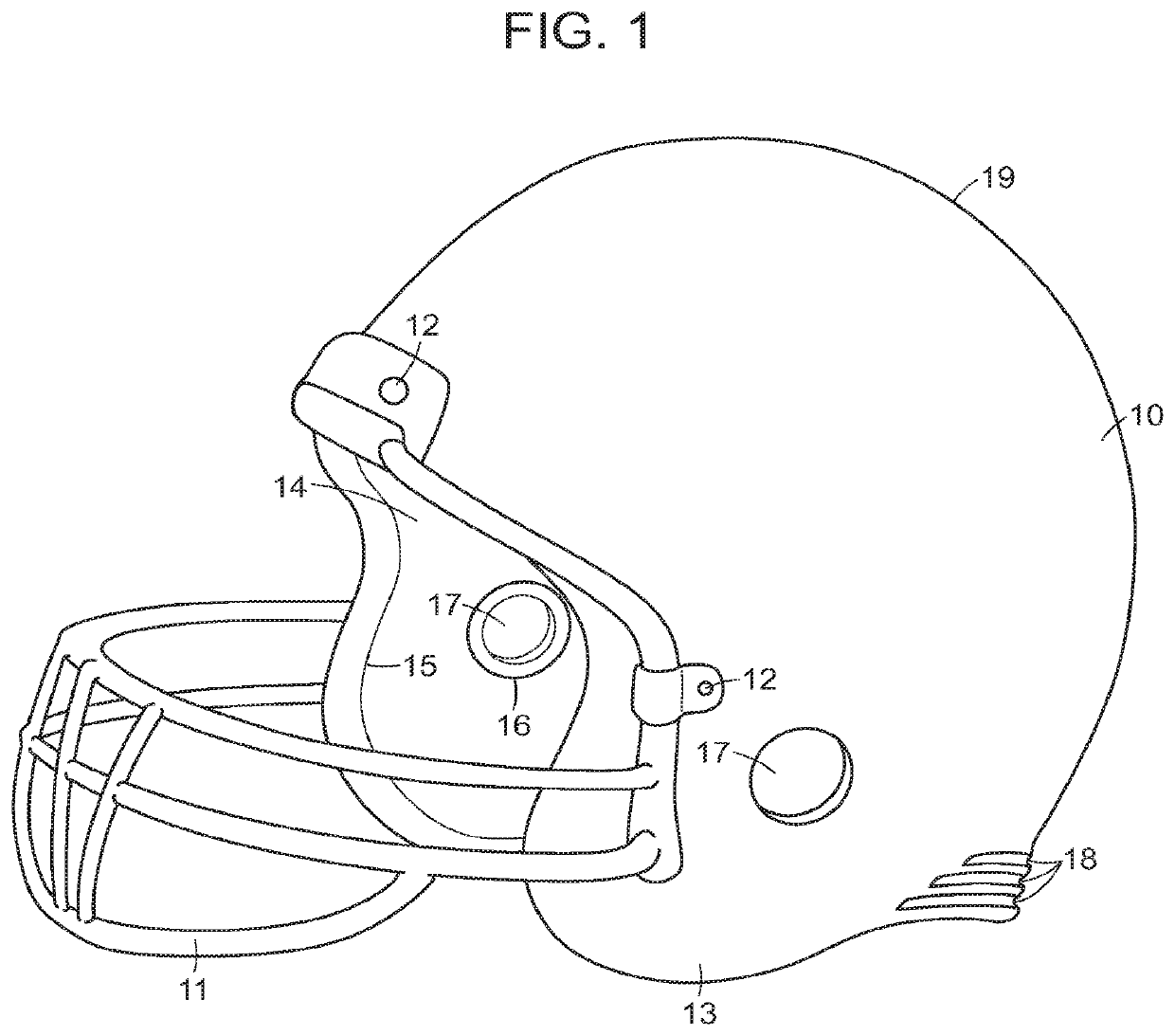 Football helmet