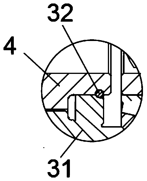 Electric drive axle capable of conducting central double-acting wet braking