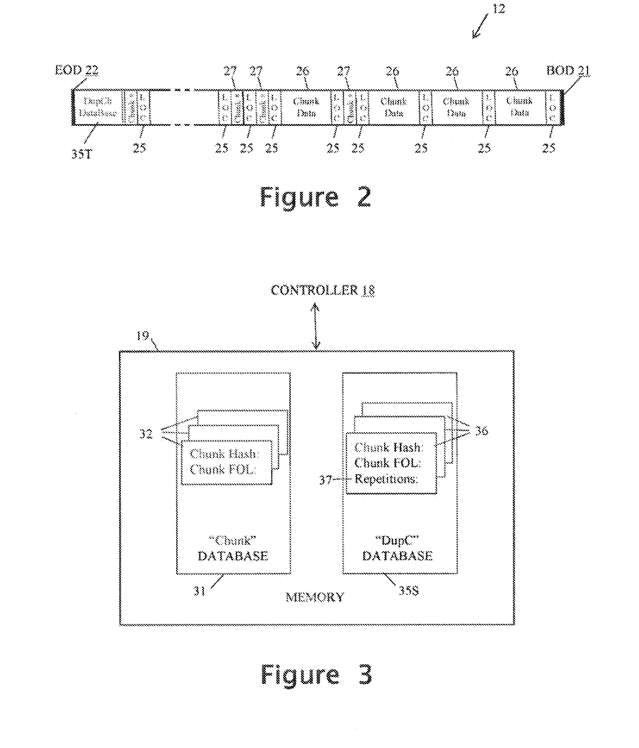 Data de-duplication for serial-access storage media