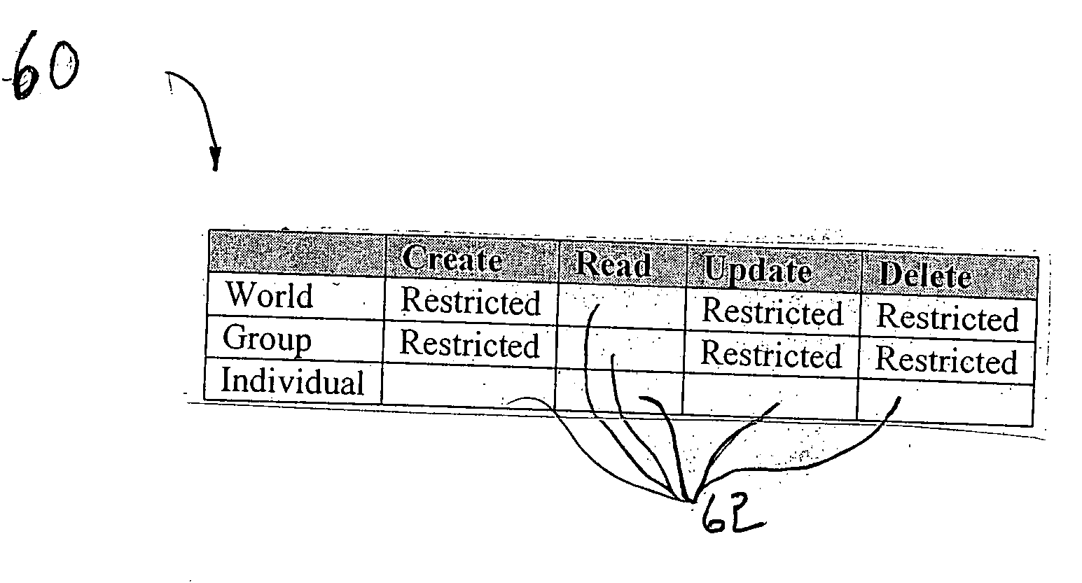 Method and system for providing a secure multi-user portable database