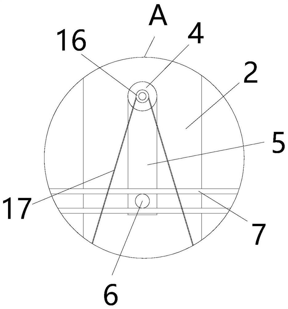 Building feeding device from high to low