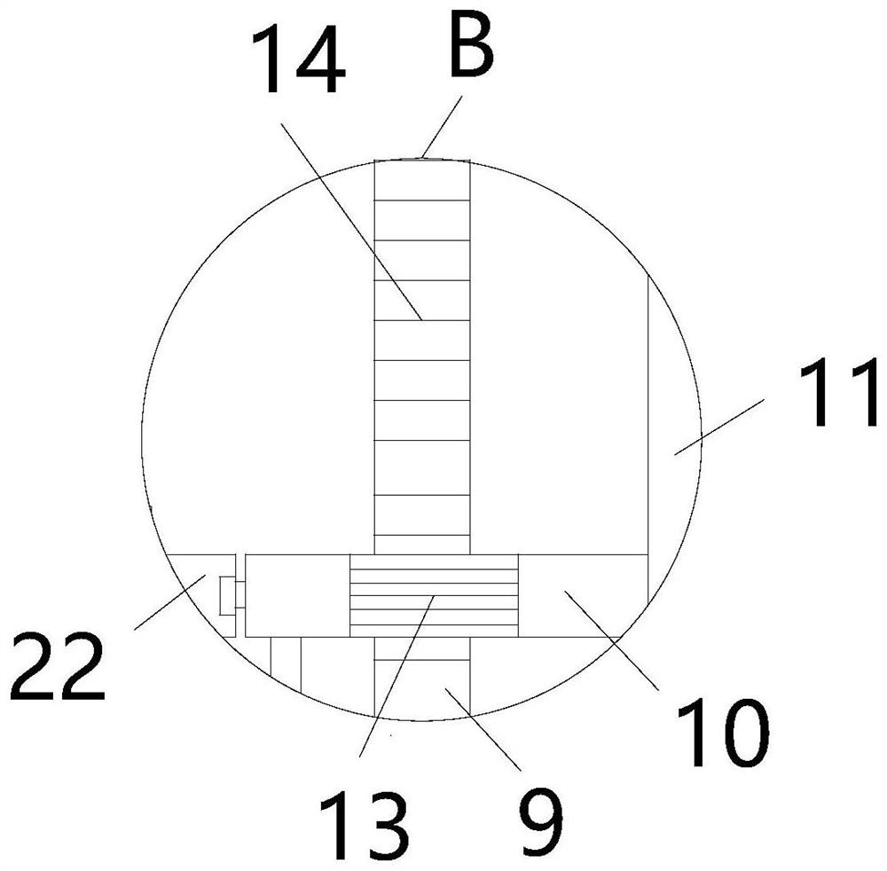 Building feeding device from high to low