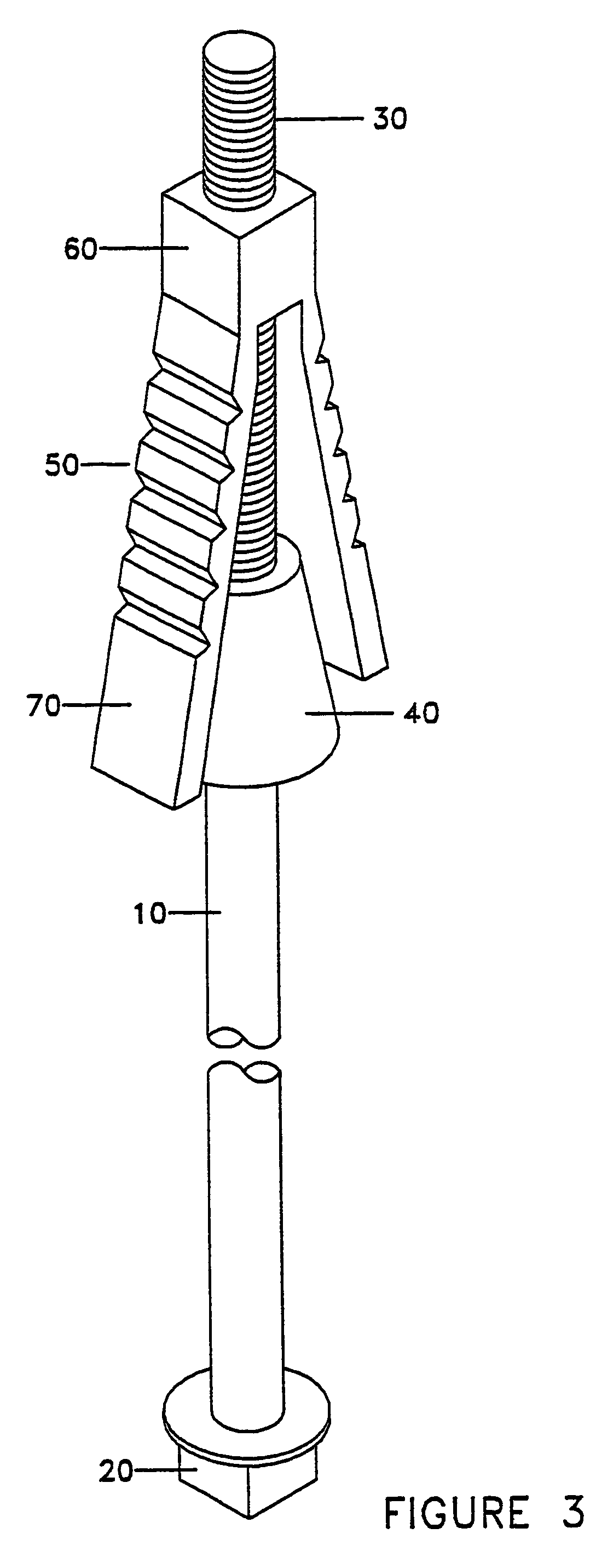 Method and apparatus for anchoring a mine roof bolt