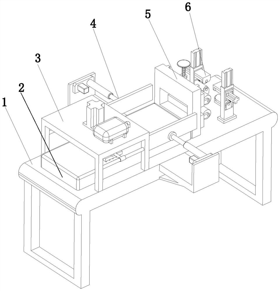 Rolling processing device of transition piece for battery processing